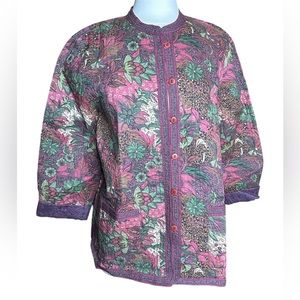 Provence d’amour Women’s Button Front Jacket NWOT Size L